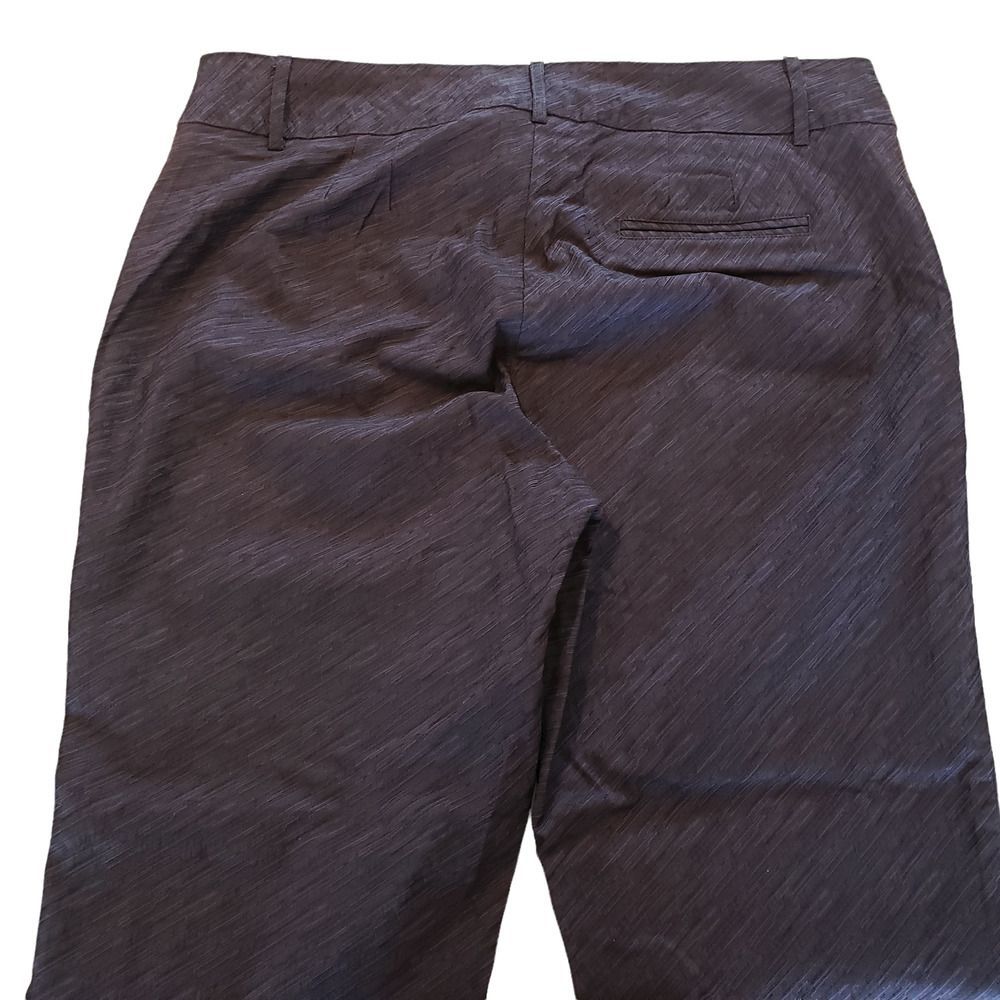Margaret M Slimming Front Cropped Pants Navy/Black Women's Size 2X - Picture 6 of 10